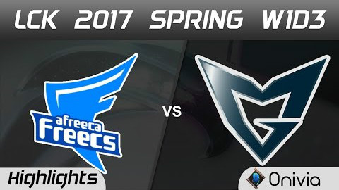 【LCK W1D3】AFS vs SSG 两场高光合集 20170119
